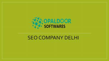 SEO Company in Delhi | Delhi SEO Agency
