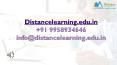 Distance Education Master of Commerce Financial Management PowerPoint PPT Presentation