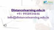 Distance Education Master of Commerce Financial Management
