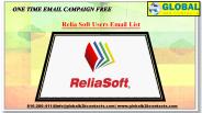 Relia Soft Users Email List