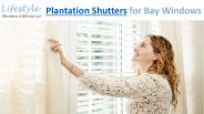 Plantation Shutters for Bay Windows