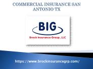 Commercial Insurance San Antonio TX