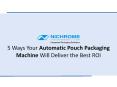5 Ways Your Automatic Pouch Packaging Machine Will Deliver the Best ROI PowerPoint PPT Presentation