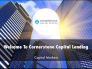 Cornerstone Capital Lending Presentation 