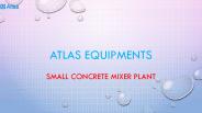 Small Concrete Mixers - Price - Atlas Equipments