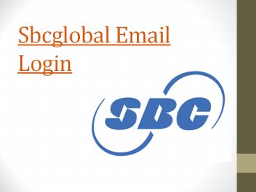 Sbcglobal Email Login