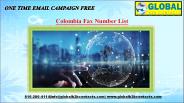 Colombia Fax Number List