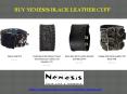 Black Leather Cuff   PowerPoint PPT Presentation