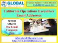 California Operations Executives Email Addresses PowerPoint PPT Presentation