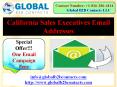 California Sales Executives Email Addresses PowerPoint PPT Presentation