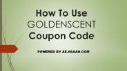 How To Use Golden Scent Coupon Code UAE
