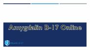 Amygdalin B-17 Online