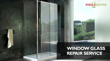 Quick frameless Shower door glass replacement in Potomac MD