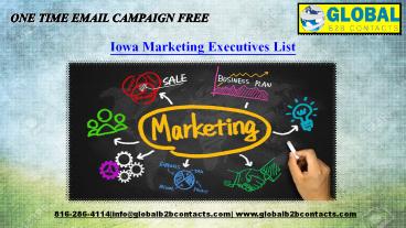 Iowa Marketing Executives List
