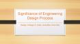 Engineering Design Process - Avantika University PowerPoint PPT Presentation