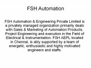 Fsh automation services
