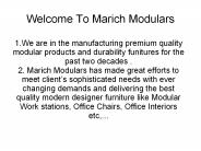 Marich modular for office interiors