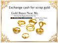 Exchange cash for scrap gold