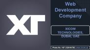 Web Development - Xicom Technologies LLC