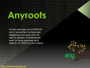 Welcome To Plant Nurturing Service Of ANYROOTS