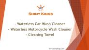 How to Clean your Car Without Water