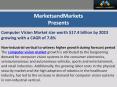Computer Vision Market size worth $17.4 billion by 2023 growing with a CAGR of 7.8% PowerPoint PPT Presentation