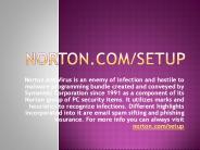 Norton.com/Setup- Antivirus Product Activation