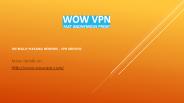 The really Pleasing Network - VPN Services