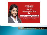 How to activate McAfee software update