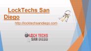 Carlsbad Locksmith | Locktechs San Diego