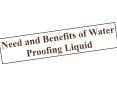 Why go for waterproofing liquid? PowerPoint PPT Presentation