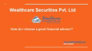 How to choose a financial planner