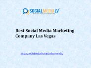 Professional Social Media Marketing Company Las Vegas