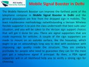 MOBILE SIGNAL BOOSTER IN DELHI