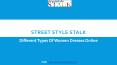 Different Types Of Women Dresses Online