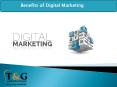Benefits of Digital Marketing PowerPoint PPT Presentation