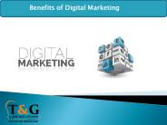 Benefits of Digital Marketing