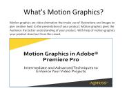 Everything you need to know about Motion Graphics