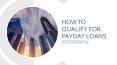 How To Qualify For Payday Loans | Ezcashplusinc PowerPoint PPT Presentation