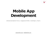 Leading Mobile App Development Services Company