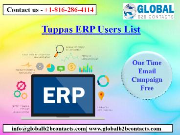 Tuppas ERP Users List