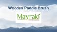 Wooden Paddle Brush PowerPoint PPT Presentation