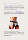 Redefine your personality with Mens Sheer Underwear PowerPoint PPT Presentation