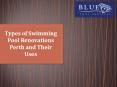 Types of Swimming Pool Renovations Perth and Their Uses PowerPoint PPT Presentation