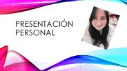 yazmin presentación personal