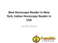 Best Horoscope Reader in New York, Indian Horoscope Reader in USA PowerPoint PPT Presentation