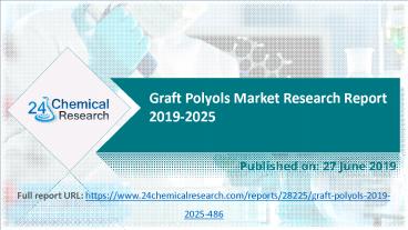 Graft Polyols Market Research Report 2019-2025