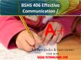 BSHS 406 Effective Communication - tutorialrank.com PowerPoint PPT Presentation