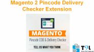 Magento 2 Pincode Delivery Checker Extension