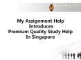 Online Study Help In Singapore PowerPoint PPT Presentation